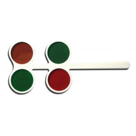 Red-green flipper (4 lenses)