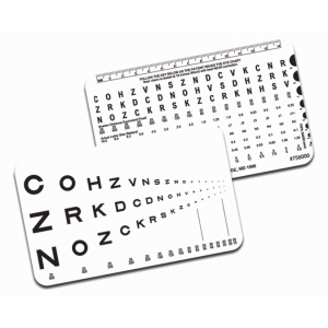 RUNGE near vision card - Letters, 40 cm
