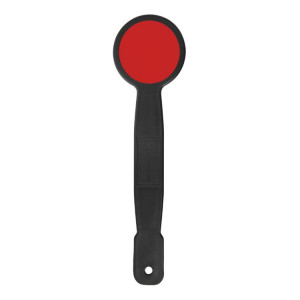 Occluder red glass