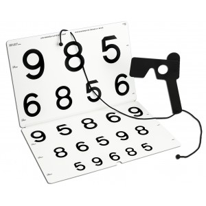 LEA Low Vision chart (numbers)