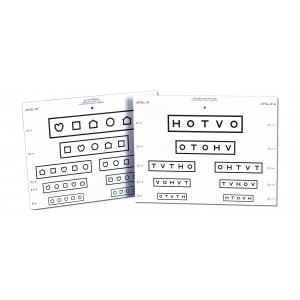 LEA symbols/HOTV screening chart