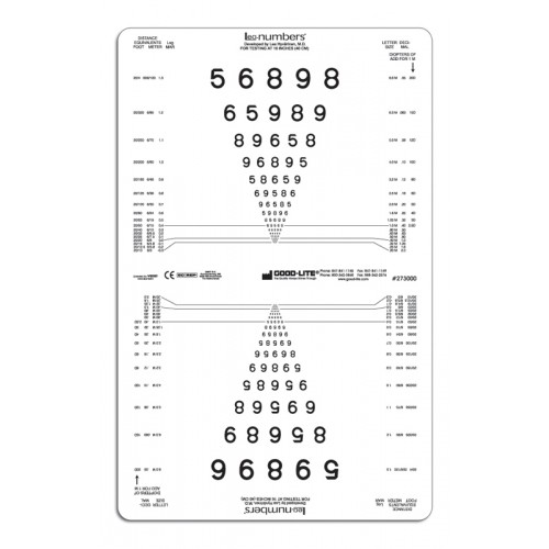 LEA Zahlen-Tafel, lichtdurchlässig 12 Linien, 4 m