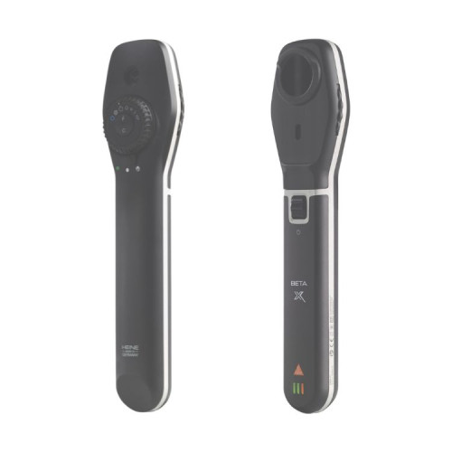 HEINE BETA X Ophthalmoskop von vorne und hinten
