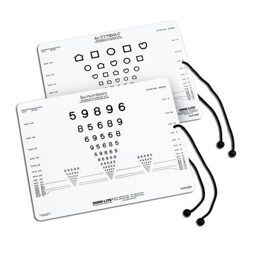 LEA Nahtest Karte (Symbole/Zahlen)