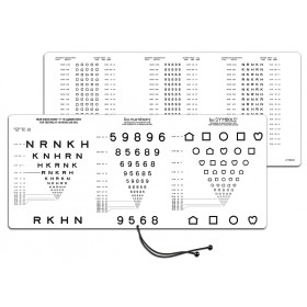 Nahsehtafel Visuelle Wahrnehmung 3-1 Buchstaben, Zahlen, Symbole (40 cm)