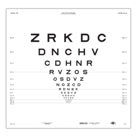 ETDRS "2000" Sloan-Buchstaben, Tafel "2"