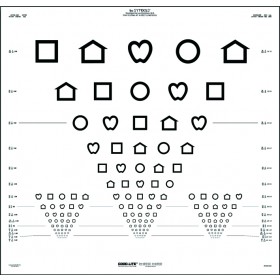 ETDRS-Tafel – LEA™-Symbole (3 m)