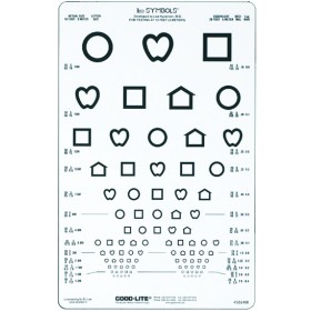 LEA™-Symbole – Lichtdurchlässige Sehtafel (3 m)