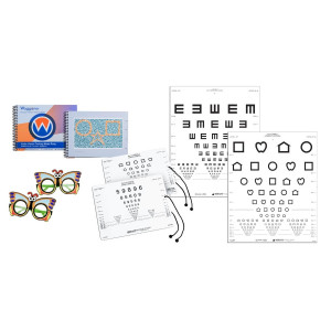 Sehtest-Set für Kinderärzte U7a