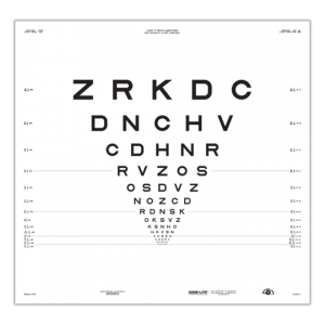 ETDRS "2000" Sloan-Buchstaben, Tafel "2"