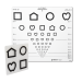 LEA™-Symbole, Wandtafel mit 10 Linien